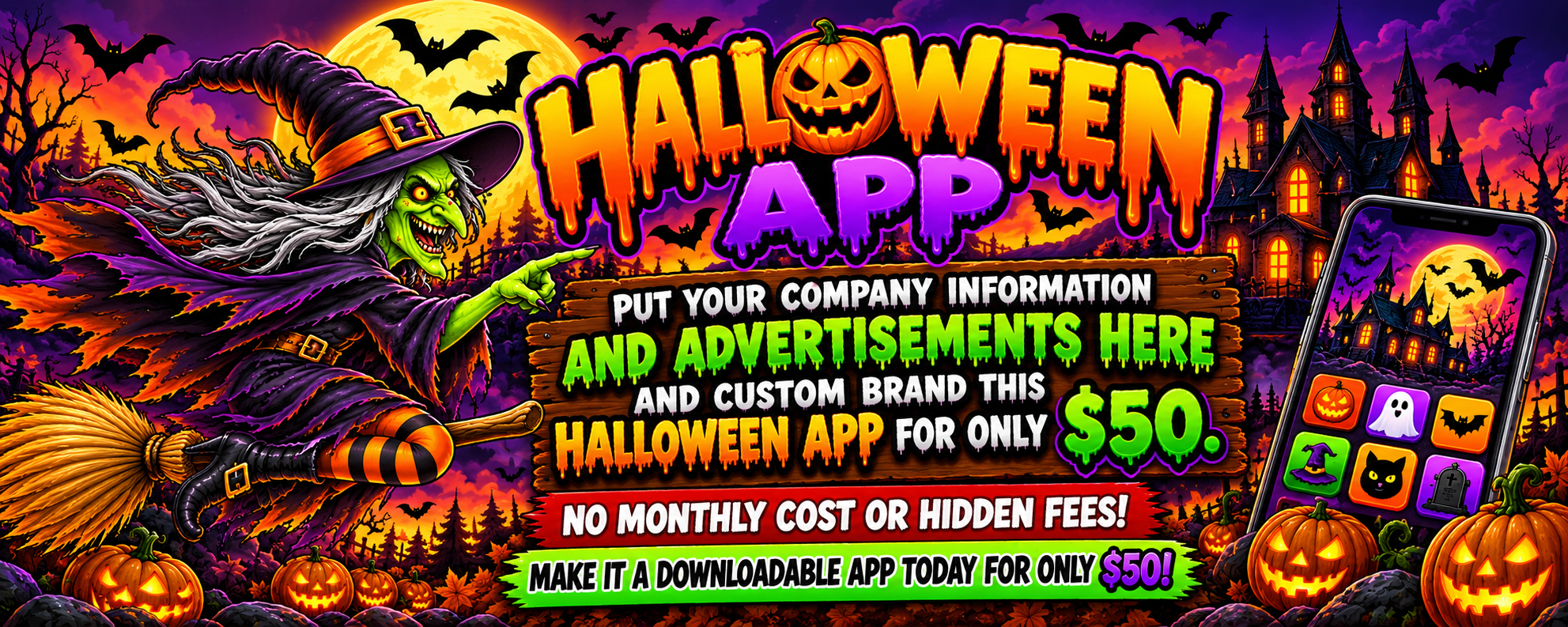 Titan Business Pros presents the Halloween Website Maker and free Halloween tools